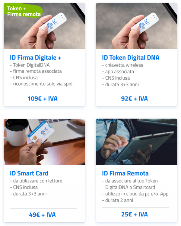 costi firma digitale e cns